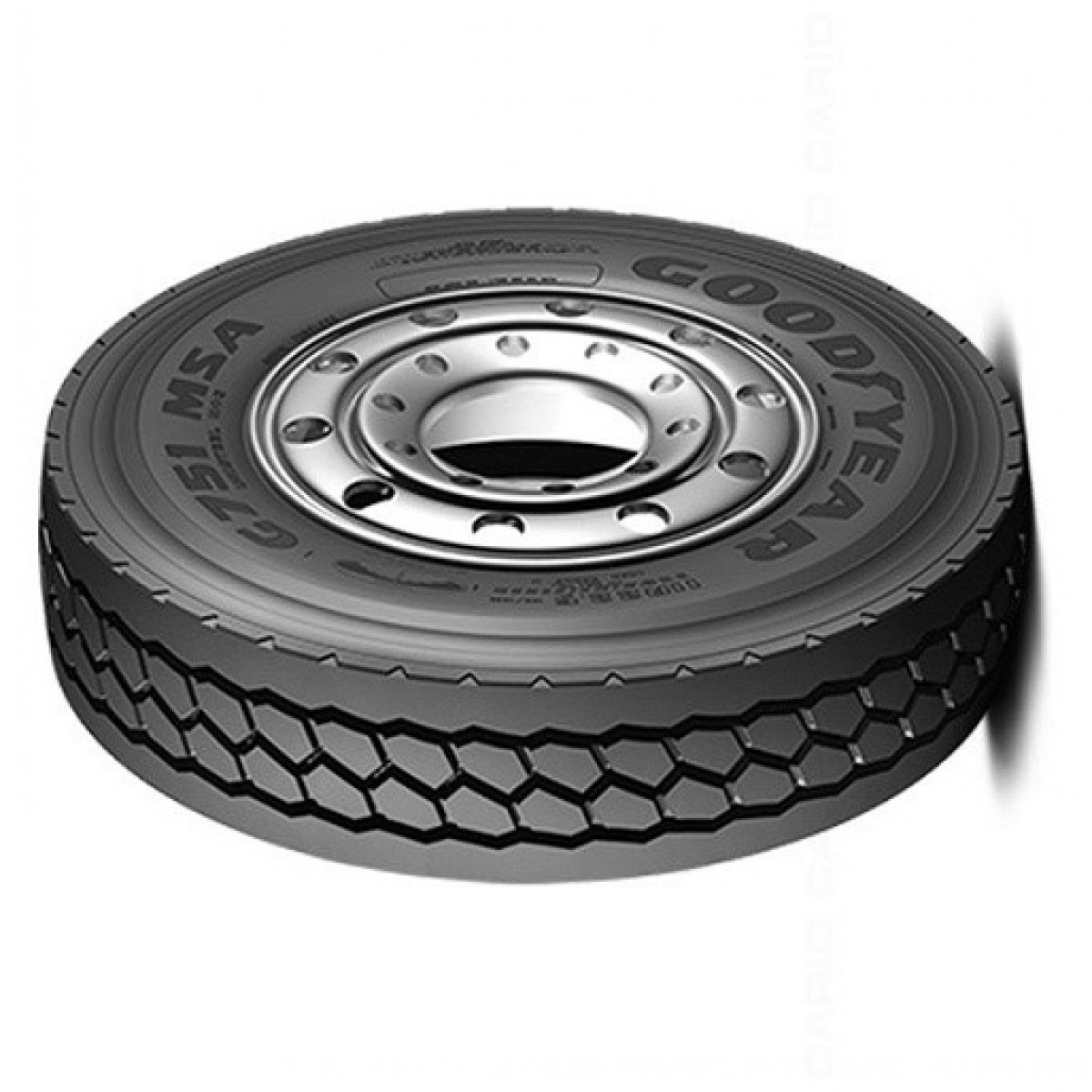 Llanta GOODYEAR G751 MSA 11R22.5